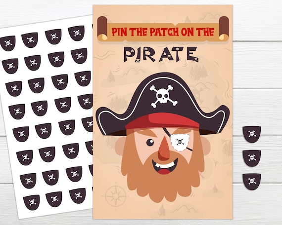 Pirate Party Game Instant Download Instant Printable (Instant Download) 