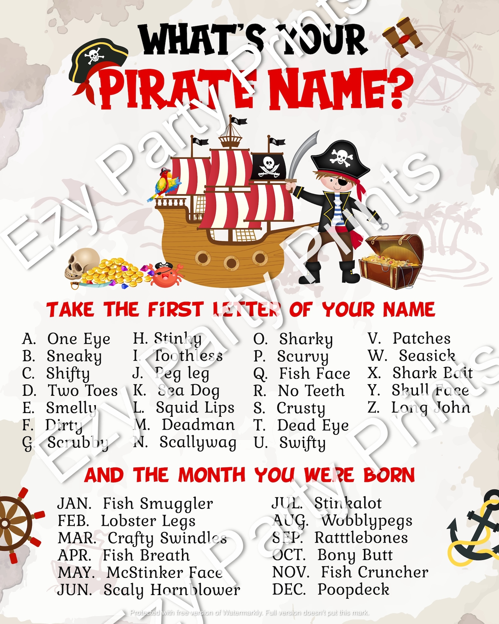 Inappropriate Funny Pirate Names 36 - uogr42y