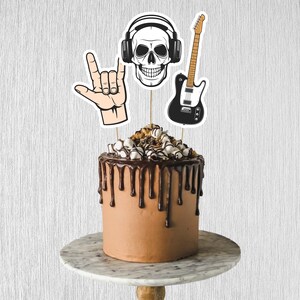 Rock and Roll Invitation Bundle Rock Birthday Party Set Rock n Roll Birthday Party Bundle Rockstar Birthday Party Bundle rock image 6