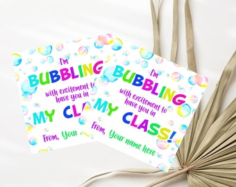 Editable First Day of School Gift Tag for Instant Editing First Day of School Favor Tag Teacher Tag First Day Gift Tag Instant Download