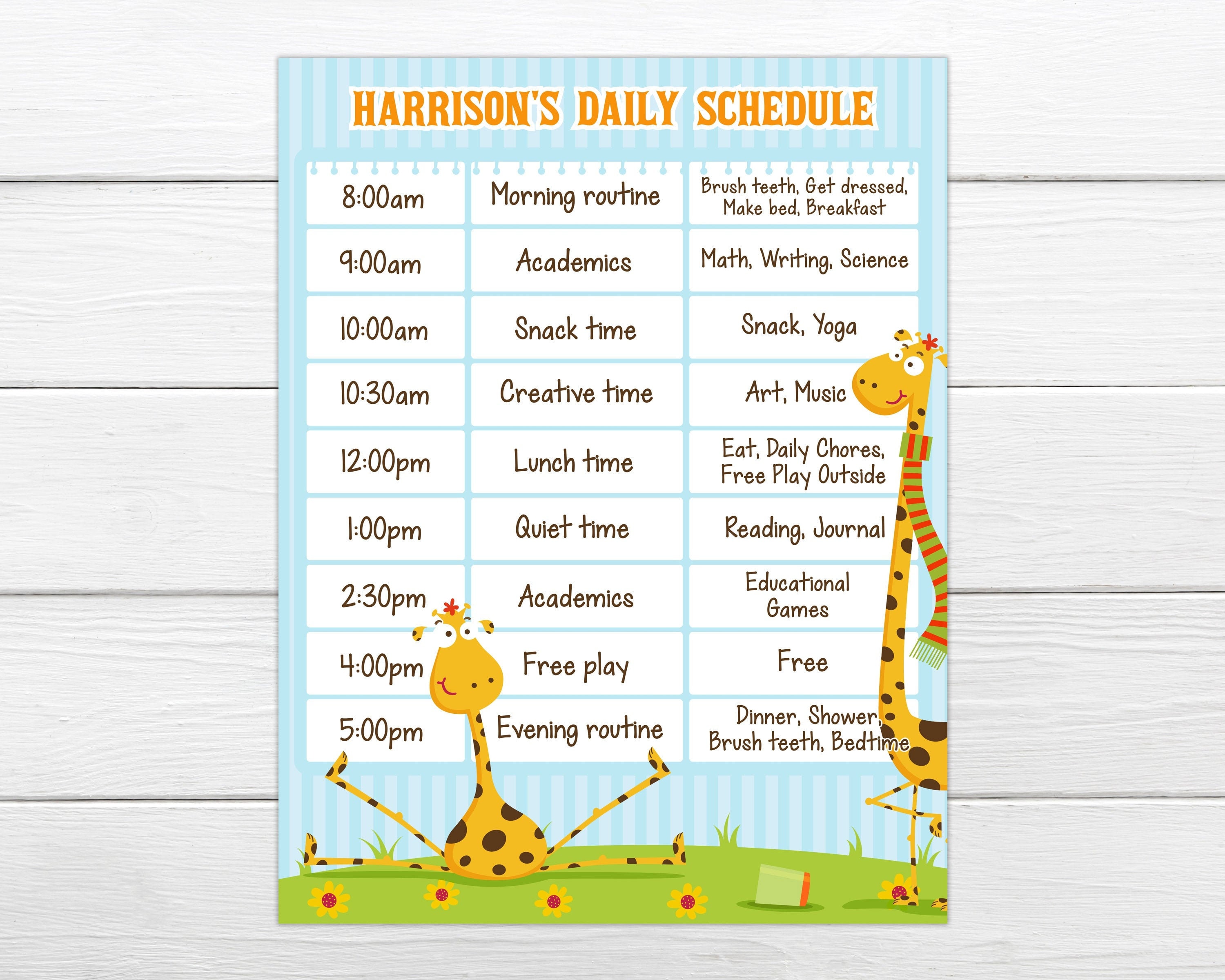 Daily Routines Free Games online for kids in Nursery by Beverly