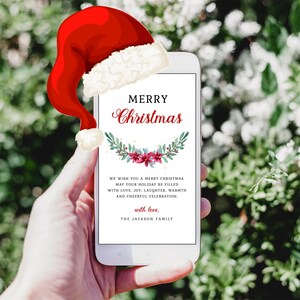 Modello di testo per cartolina di Natale istantanea Cartolina di Natale SMS Cartolina di Natale eCard di Natale Cartolina di Natale con foto Cartolina di Natale con messaggio di testo