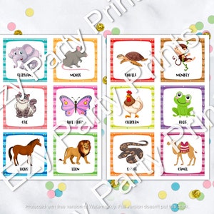 Printable Charades Game for Kids - Printable Charades Game, Instant ...