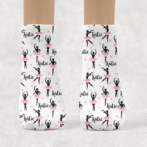 Novelty Dance Socks for Women who Love to Dance, Funny Gifts for Dancers,  Dance Teacher Appreciation Gifts