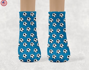 Soccer Ball Kids Socks - Cute Soccer Socks - Sports Socks, Birthday Gift,  Unique Gift, Cute Gift Idea for Kids