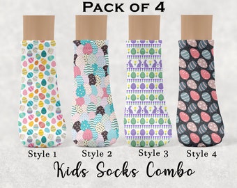 Easter Kids Socks, Toddler socks ,Printed Socks, Kids Socks , Birthday Gift, , Party Favor ,Classroom Favor, Easter Basket Gift