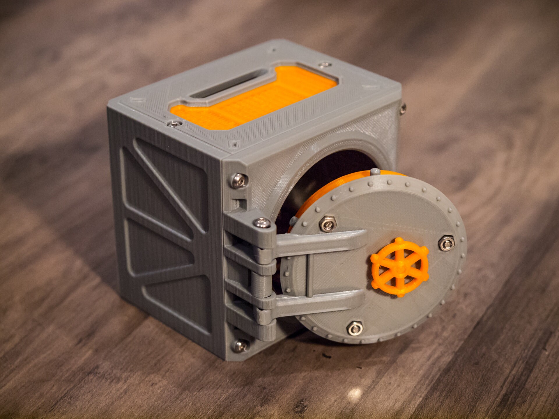 STL for 3D Printable Coin Vault Etsy