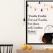 Double Double Toil and Trouble Printable Halloween Sign - Etsy