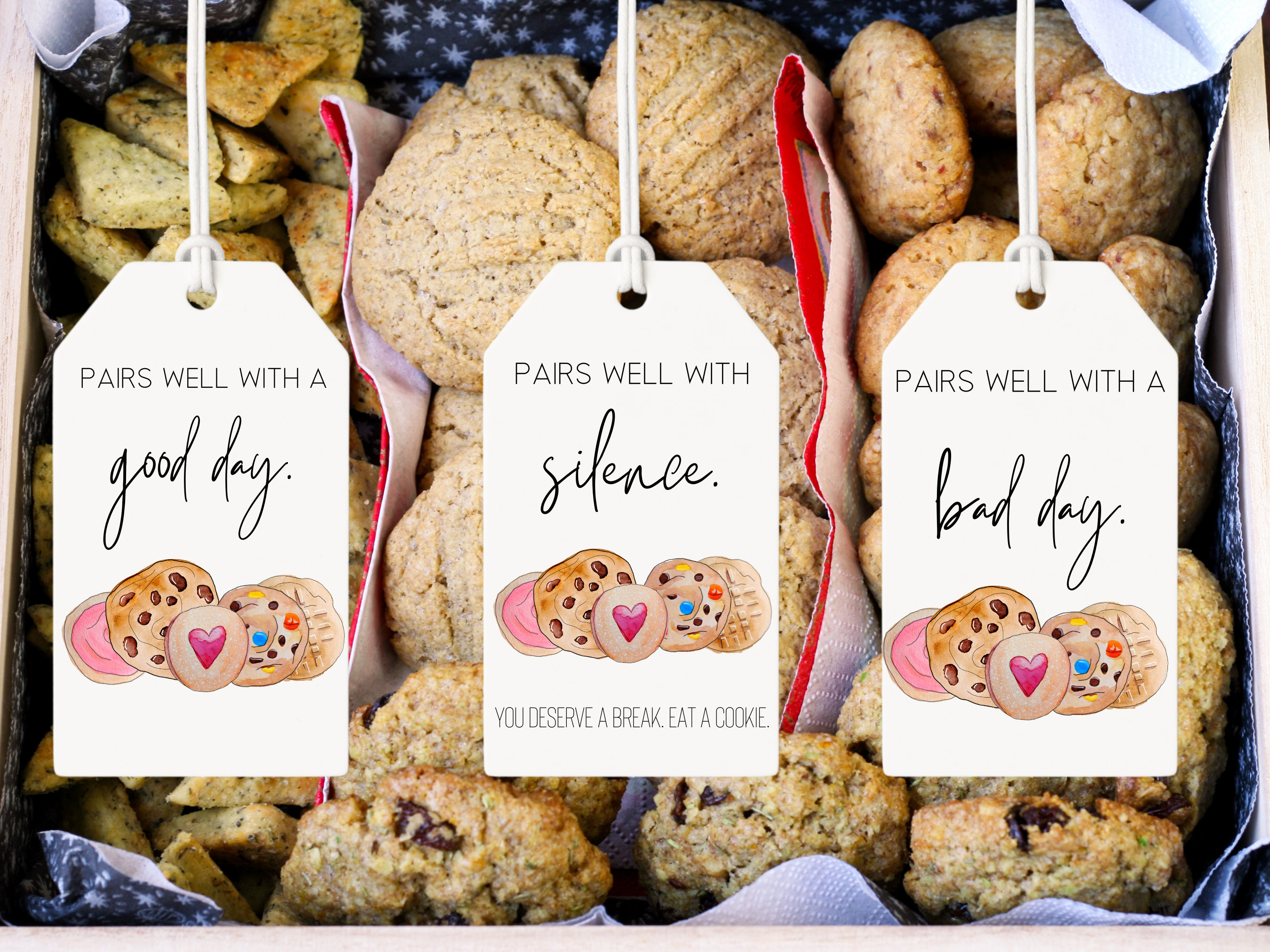 Thinking of You Printable Gift Tags Pairs Well With Tags - Etsy