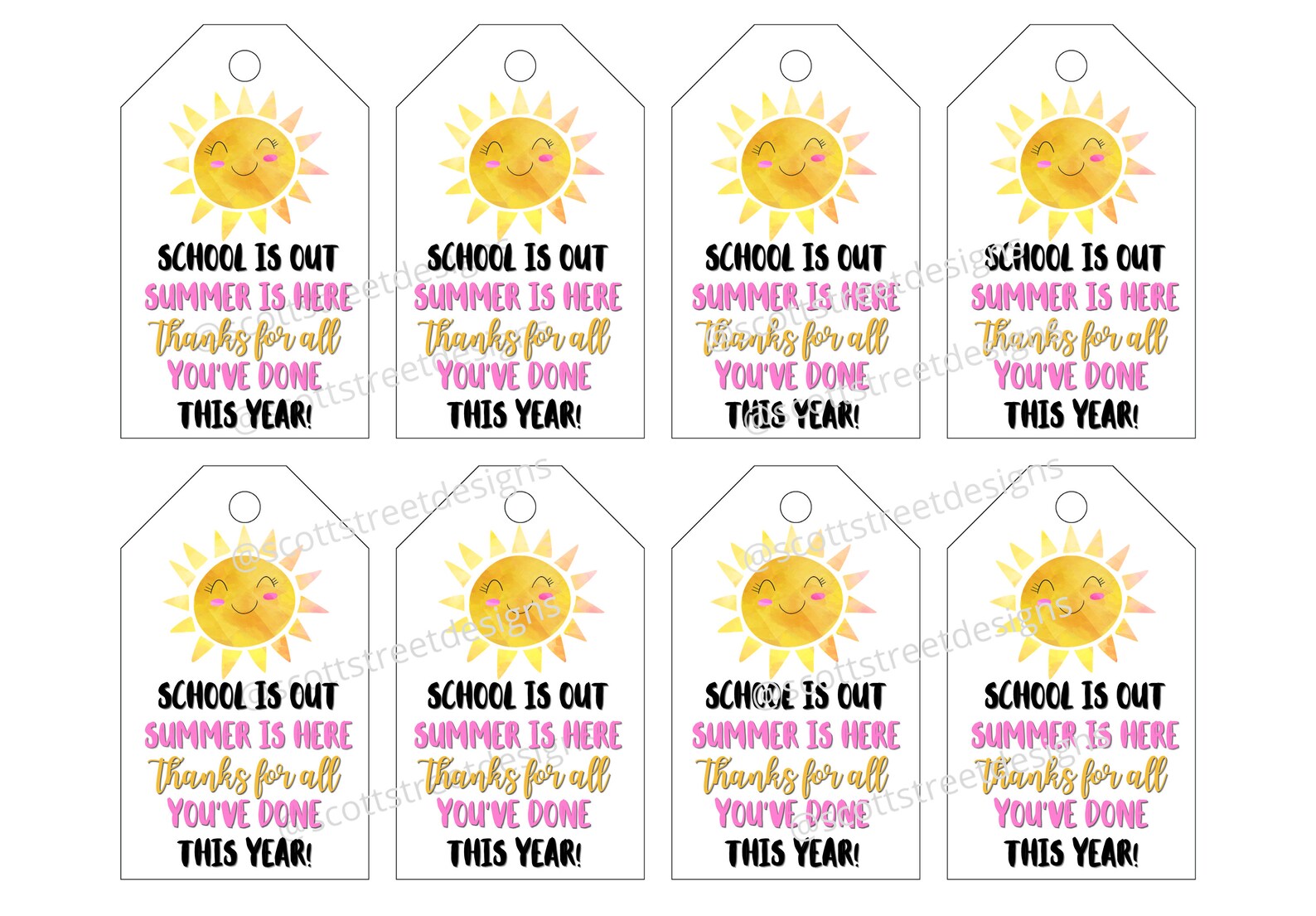 school-is-out-summer-is-here-gift-tag-end-of-school-teacher-etsy