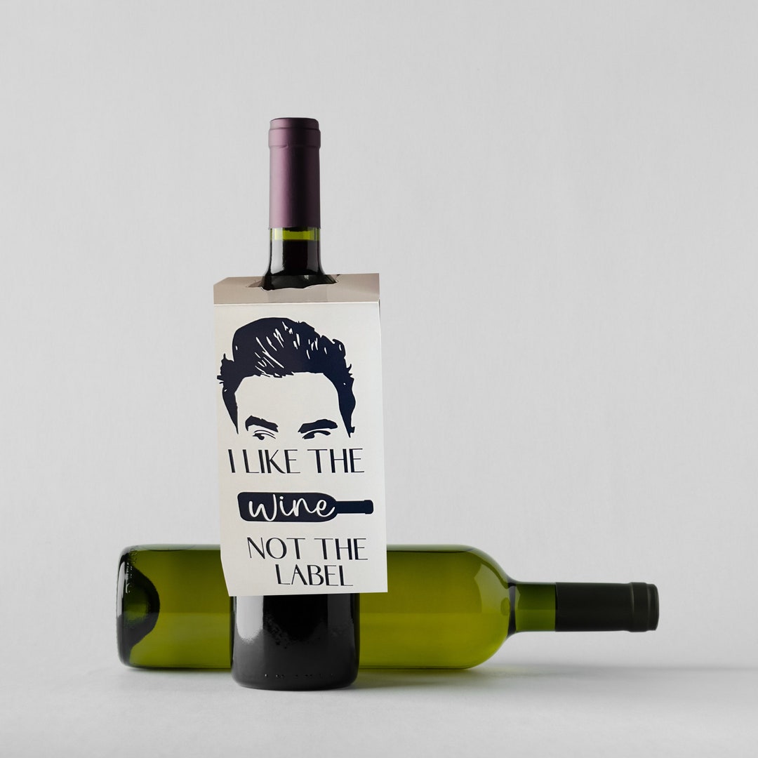 Printable Schitt's Creek Wine Label David Rose Wine Like Etsy