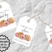 Thinking of You Printable Gift Tags, Pairs Well With Tags, Cookie Gift ...