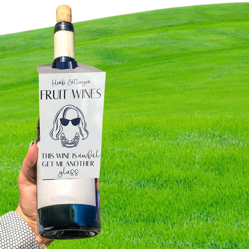 Printable Schitt's Creek Wine Label Moira Rose Wine Herb Etsy