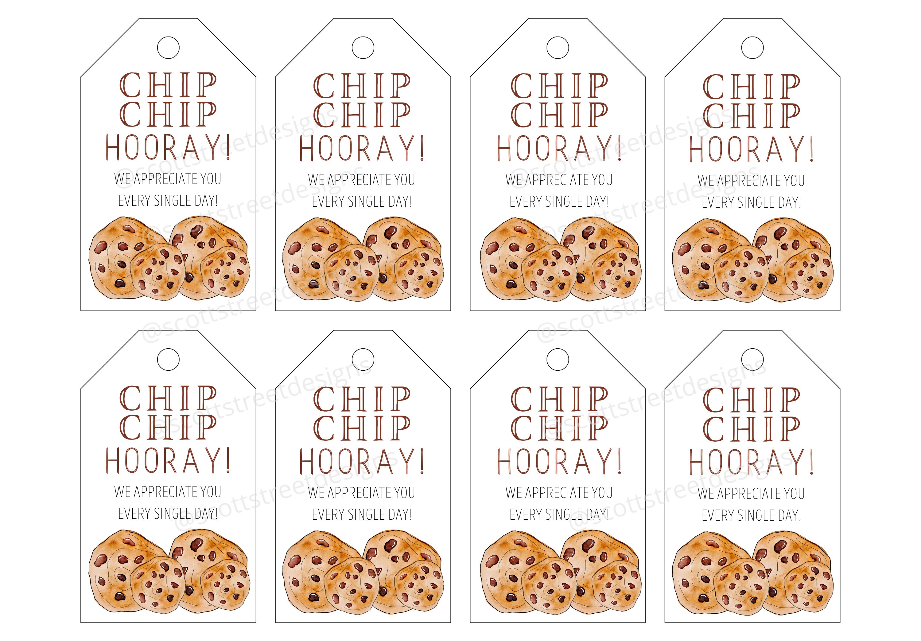 Chip Chip Hooray Printable Gift Tag Appreciation Gift Etsy Singapore Chip Chip Hooray Printable Gift Tag Appreciation Gift Etsy Singapore