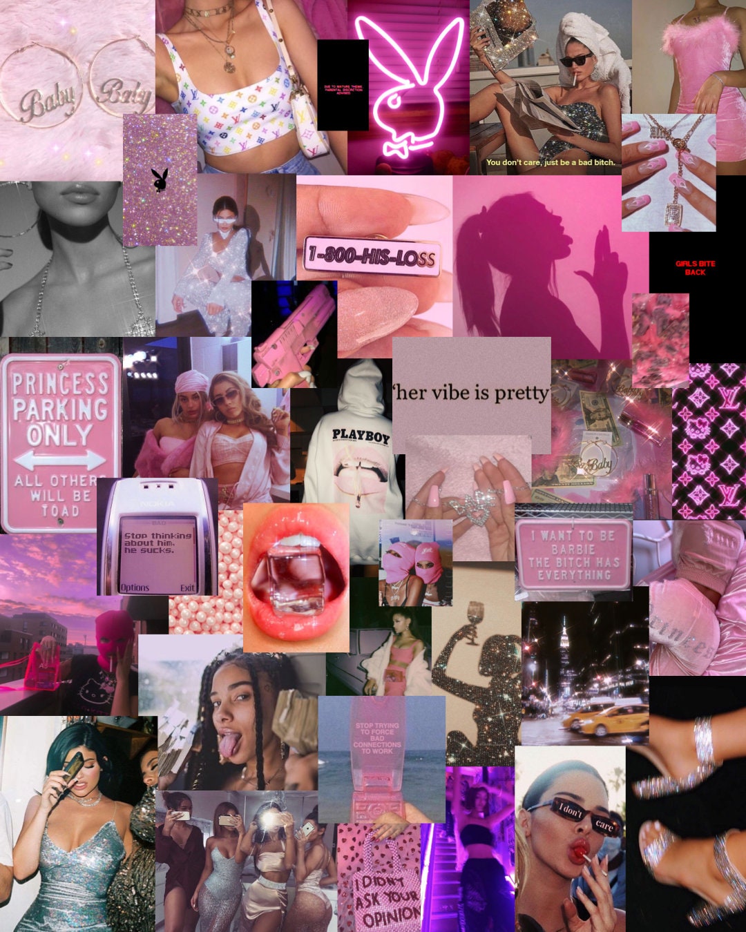 Baddie Collage Kit: DIGITAL 