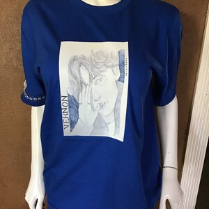 Vernon From Seventeen Fanart Graphic Tee