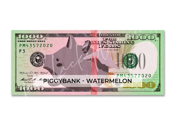 Printable 1000 Dollar Bill Prop 1000 Dollar Bill 1000 Etsy Printable 1000 Dollar Bill Prop 1000 Dollar Bill 1000 Etsy