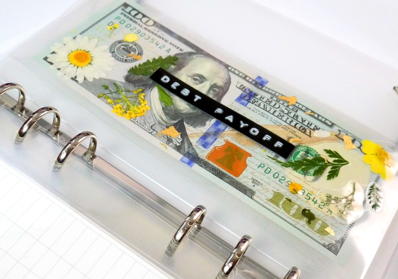 Clear Cash Envelope Budget Bundle Starter Kit Budget System Etsy