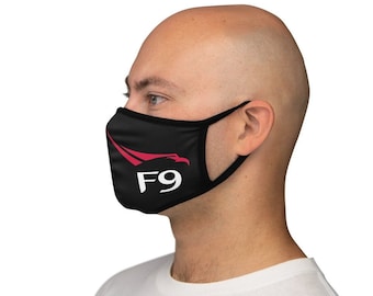 SpaceX Falcon 9 Logo Face Mask | SpaceX Lover Gift