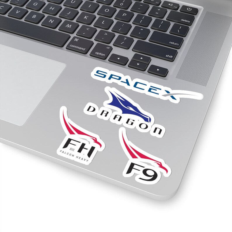 Spacex Stickers Falcon 9 Sticker Falcon Heavy Sticker Etsy
