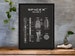 SpaceX Falcon 9 Poster | Falcon 9 Blueprint Schematic Rocket Poster | SpaceX Lover Gift Wall Art 