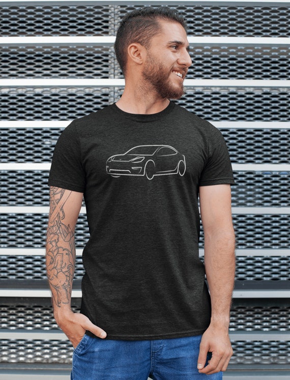 Tesla Model 3 T shirt Model 3 Car Shirt Tesla T shirt Etsy Ireland
