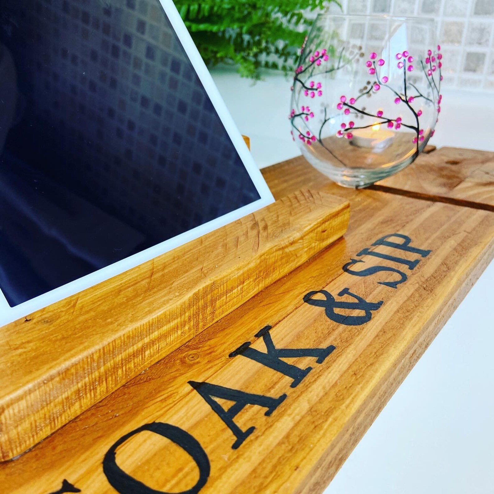 Bath Tray / Bath Caddy / Bath Board / Wooden Bath Tray / Etsy UK