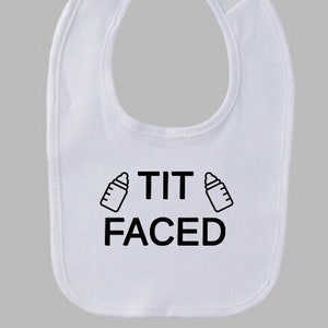 Novelty, Funny, Baby Bib, humour, offensive, rude, sweary, hilarious, baby gift, gifts for baby, new baby, baby shower, inappropriate