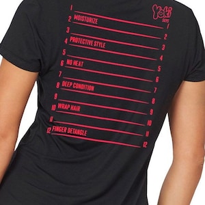 Hair Length Check T-shirt " Yoki Says Grow"