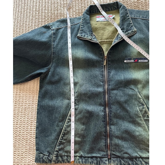 Lee Cooper Vintage European Jeanswear Full Zip Denim Jacket Large View 2