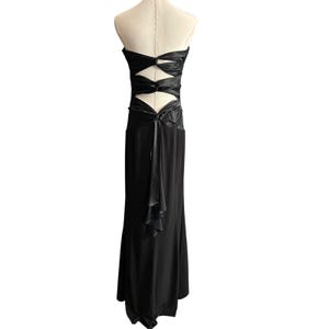 90s vampy prom dress 90s gothic prom dress