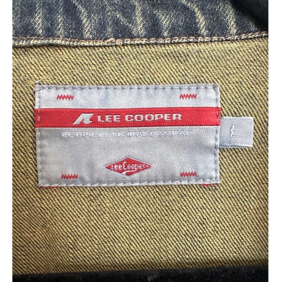 Lee Cooper Vintage European Jeanswear Full Zip Denim Jacket Large View 5