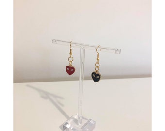 comme des garcons earrings