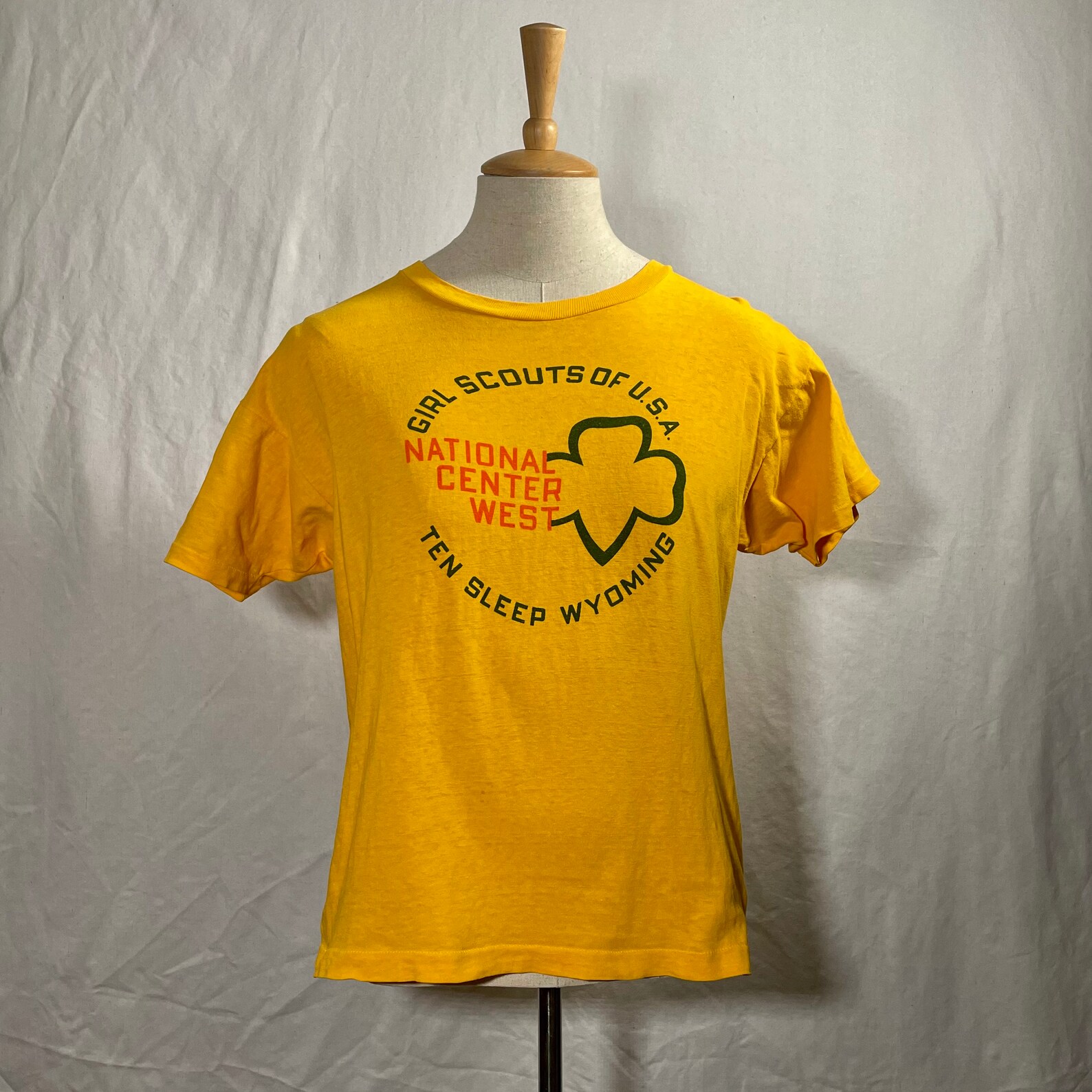 1970s Vintage Girl Scouts TShirt Ten Sleep Wyoming Camp Etsy