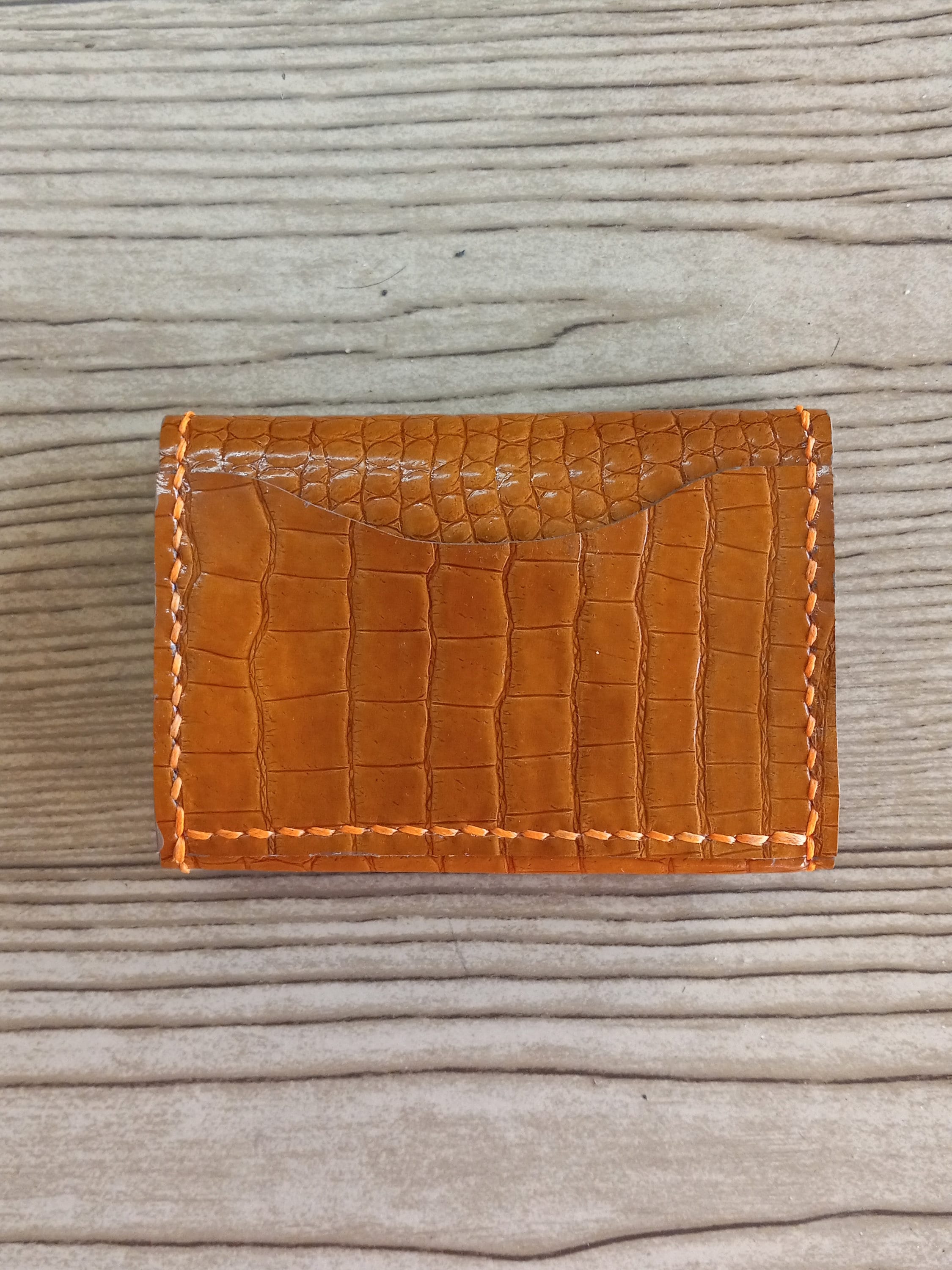 Compact Wallet With Snap Closure | Small Leather Card Holder | Front ...