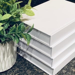 Blank Books | Luxury Coffee Table Books | Home Decor Books | Decorative Books | stacked books