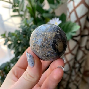 Ocean Jasper Sphere, Ocean Jasper Small sphere, Jasper crystal sphere, Ocean Jasper Meditation Stone, Ocean Jasper crystal ball, *10