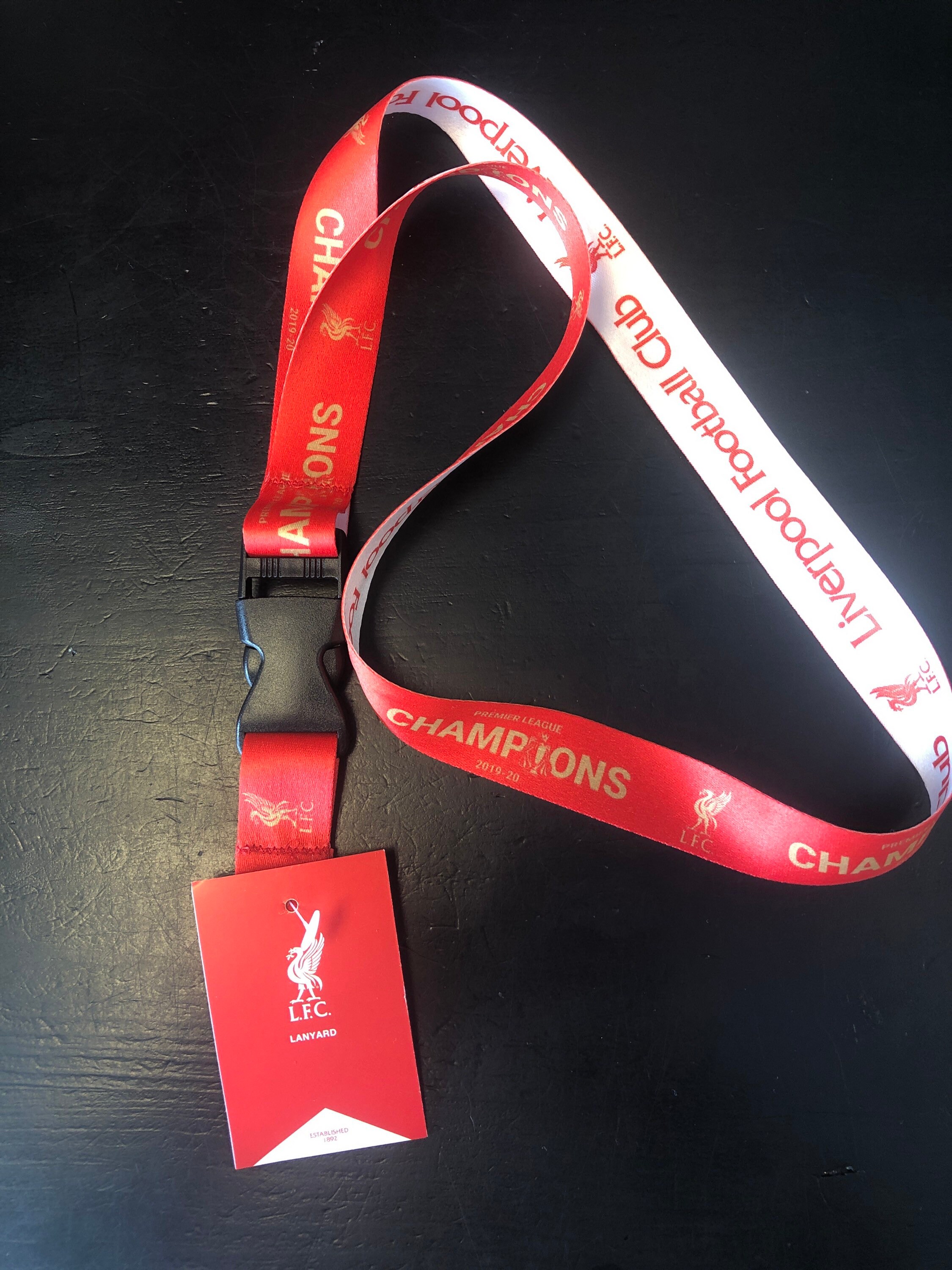 Liverpool soccer lanyard Etsy