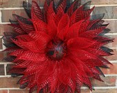 Wreath, Wreath Decor, Spring Wreath, Summer Wreath, Garden Wreath, Fall Wreath, Patio Wreath, Flower Wreath, Multi Color Wreath