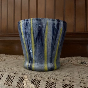 Vase, Glass Vase, Painted Glass, Custom Vase, Planter, Floral Vase, Candleholder, Painted Vase, Tabletop Vase, Floral Decoration