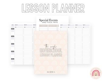 Homeschool Lesson Planner