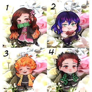 Anime Acrylic Keychains!