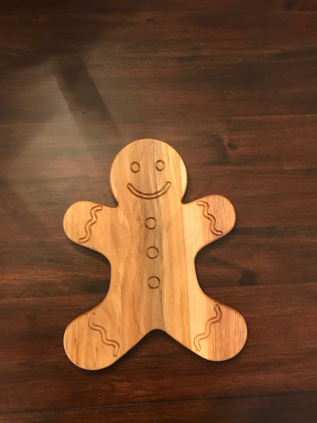 Gingerbread Man Board/gingerbread Charcuterie/christmas Board/winter