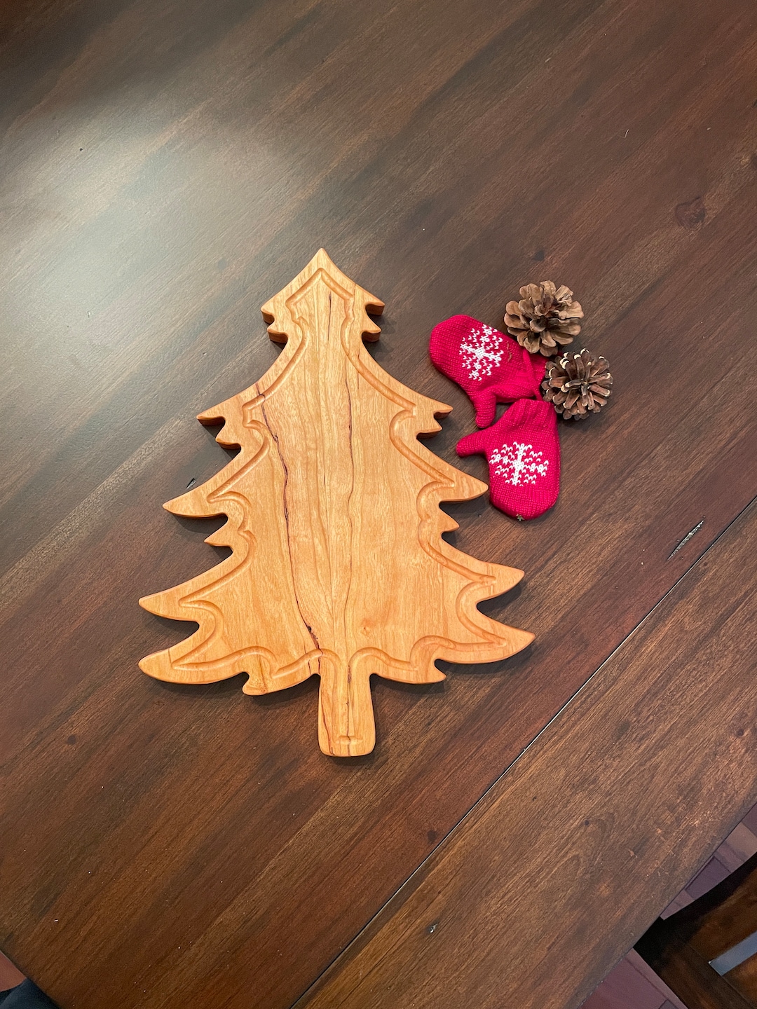 Christmas Tree Cutting Board/ Christmas Tree Charcuterie Etsy