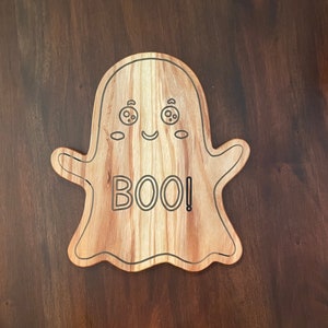 Ghost cutting board/ ghost charcuterie /halloween board