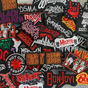 Rock Punk Band Patch Stickers DIY Clothes Patches Embroidery Applique for  Sewing or Iron-on for T-Shirt - China Patches for Pants and Custom Woven  Patches price