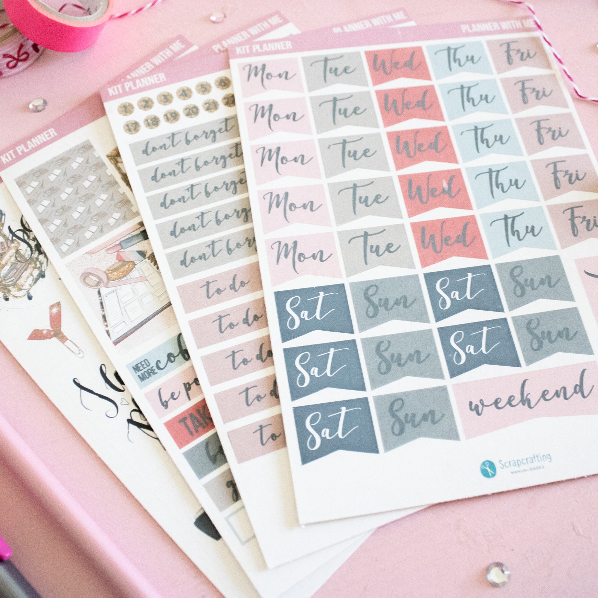 Stickers Para Bullet Journal