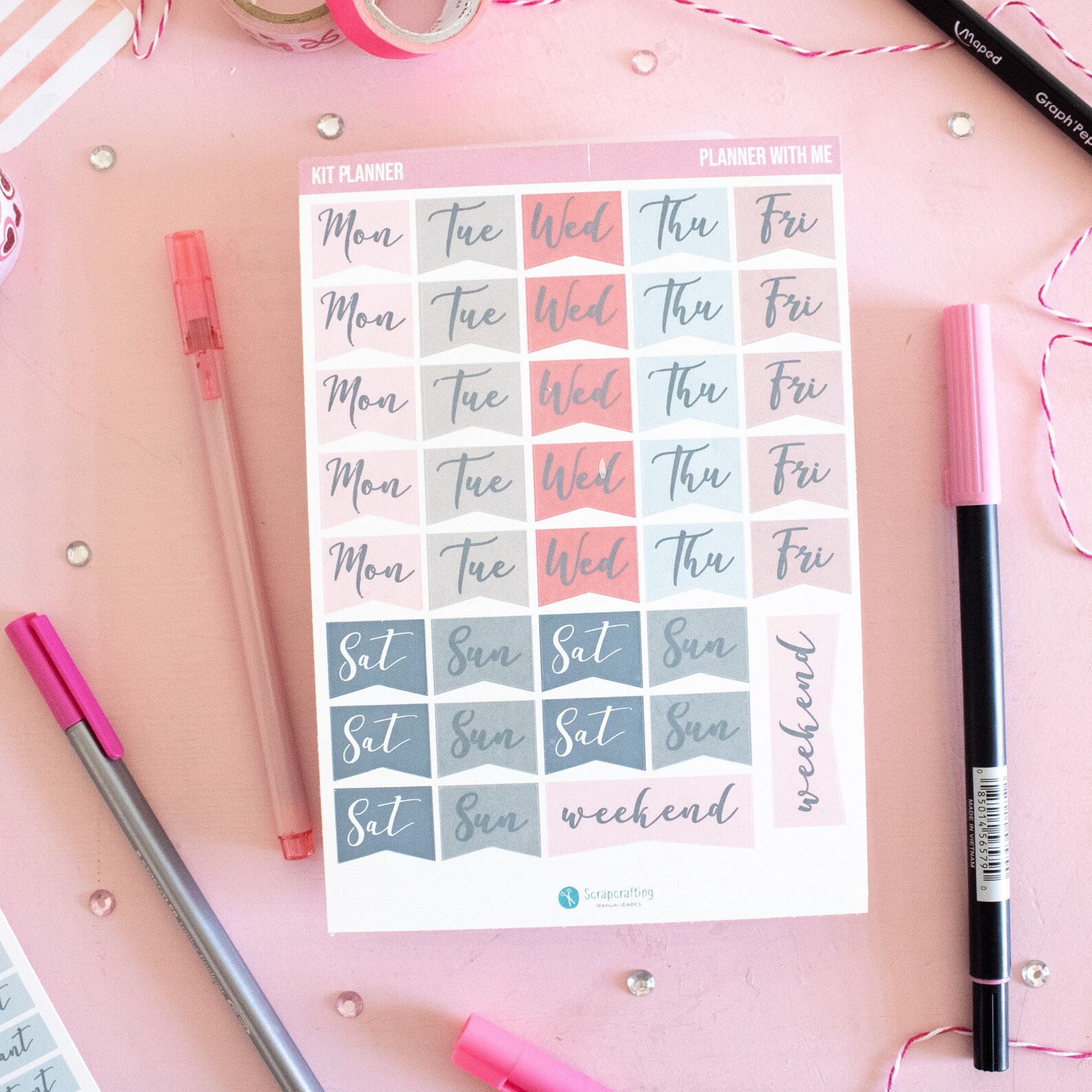 Stickers Para Bullet Journal