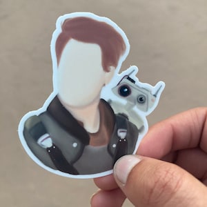 Cal Kestis Jedi Fallen Order weatherproof sticker | Cal Kestis | BD1 | Fallen Order | water bottle/computer sticker