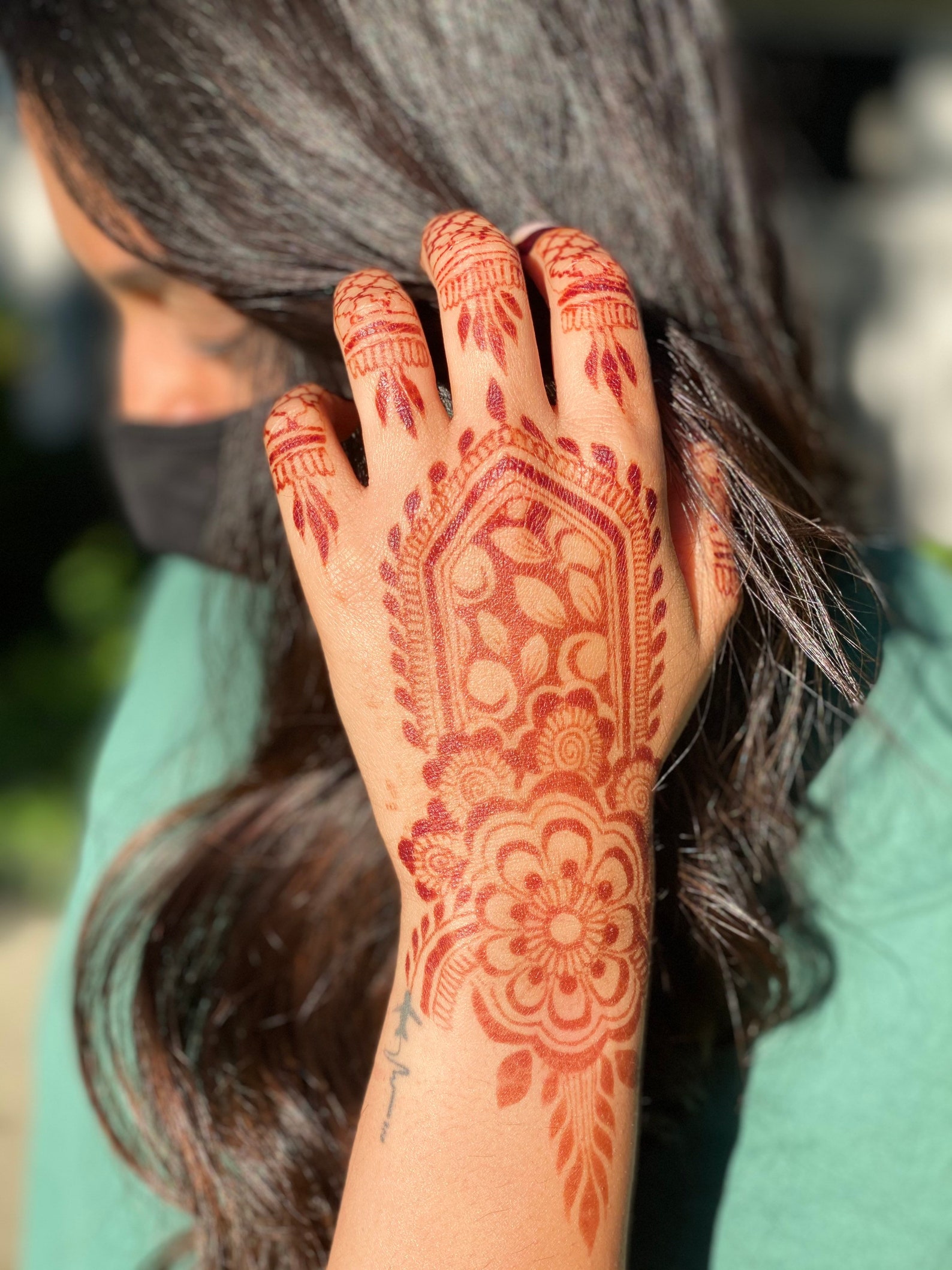 Henna Cone FRESH Henna Cones DARK stain ReadytoUse Etsy